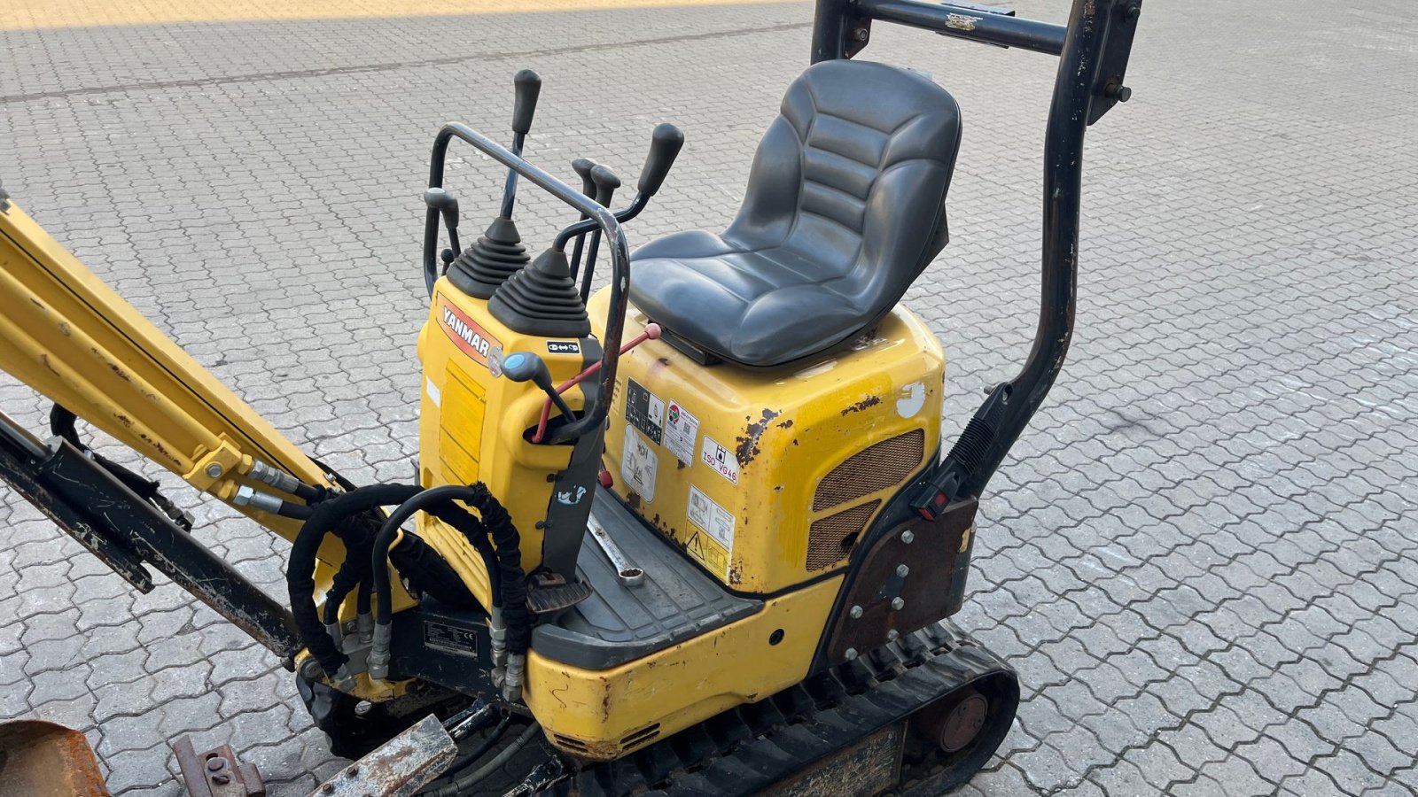 Bagger typu Yanmar SV08 Hurtig skifte og 3 skovle, Gebrauchtmaschine v Rønnede (Obrázek 8)