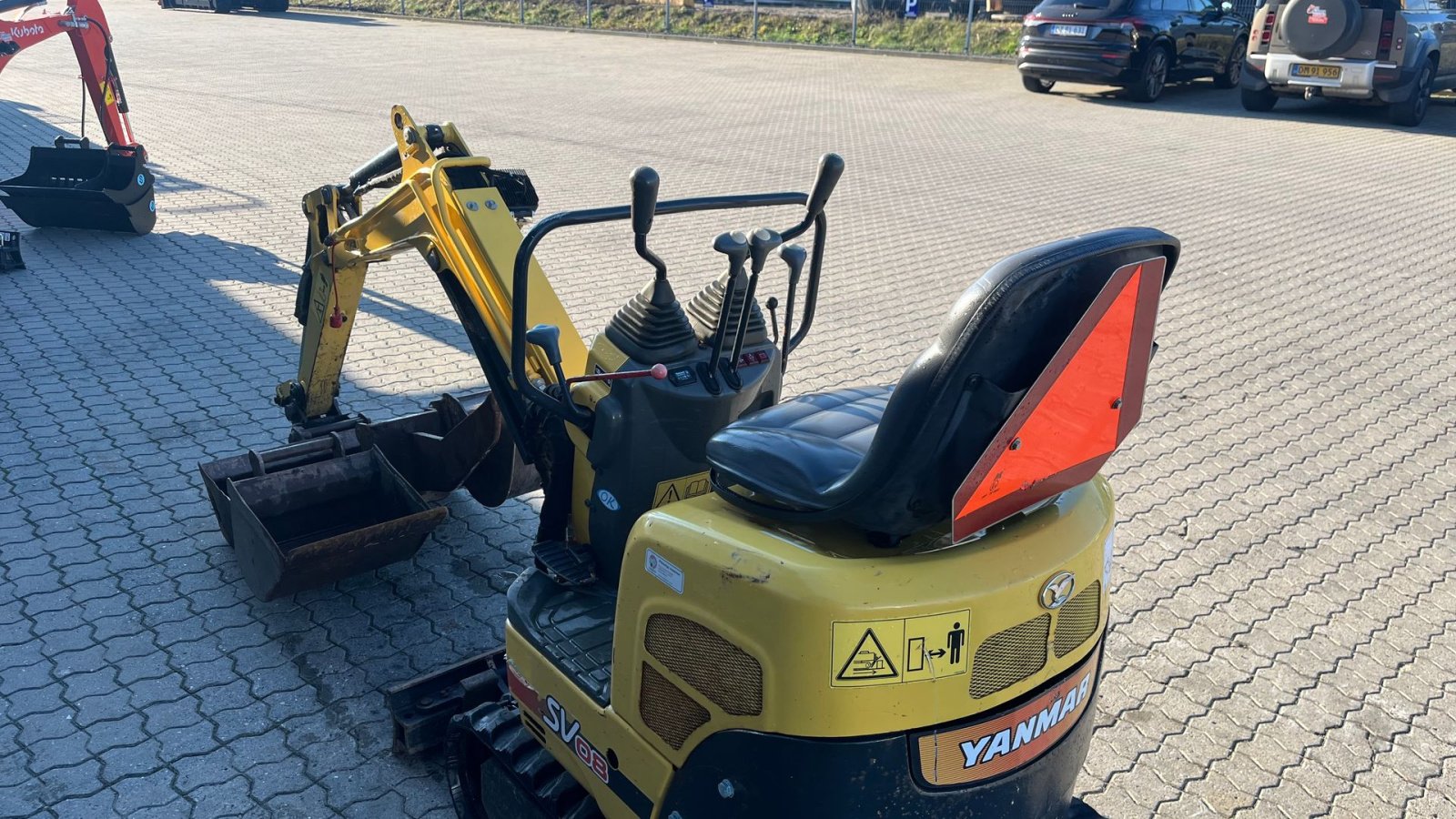 Bagger typu Yanmar SV08 Hurtigskifte 3skovle+gruppetand, Gebrauchtmaschine v Rønnede (Obrázek 9)