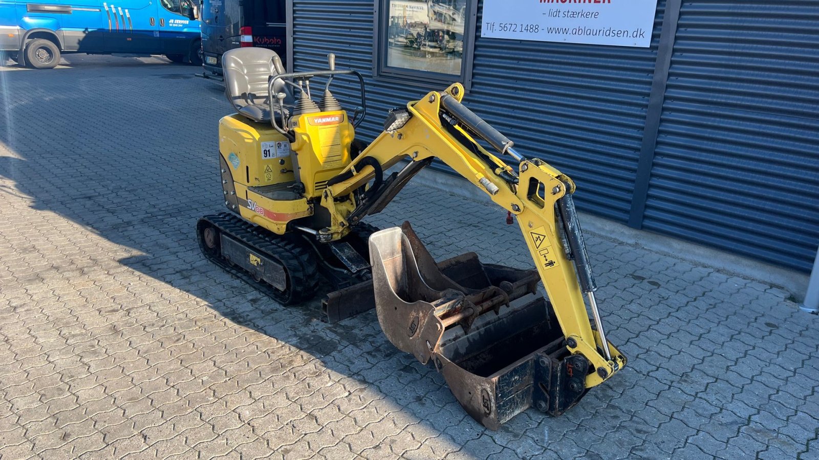 Bagger typu Yanmar SV08 Hurtigskifte 3skovle+gruppetand, Gebrauchtmaschine v Rønnede (Obrázek 4)