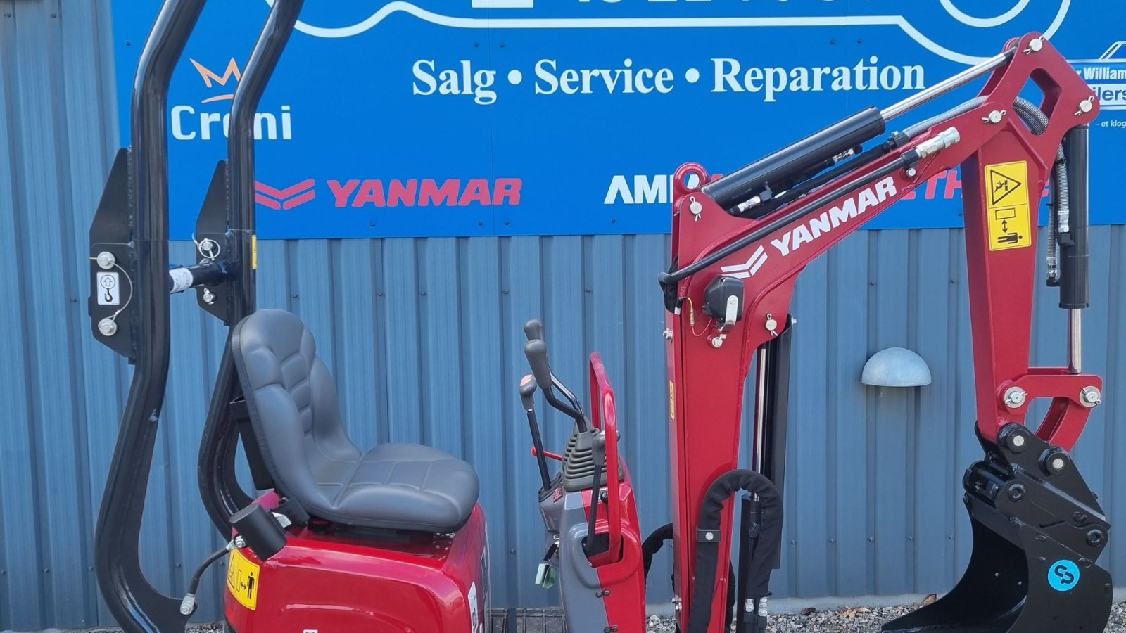 Bagger a típus Yanmar SV08 SV08, Gebrauchtmaschine ekkor: Skævinge (Kép 1)