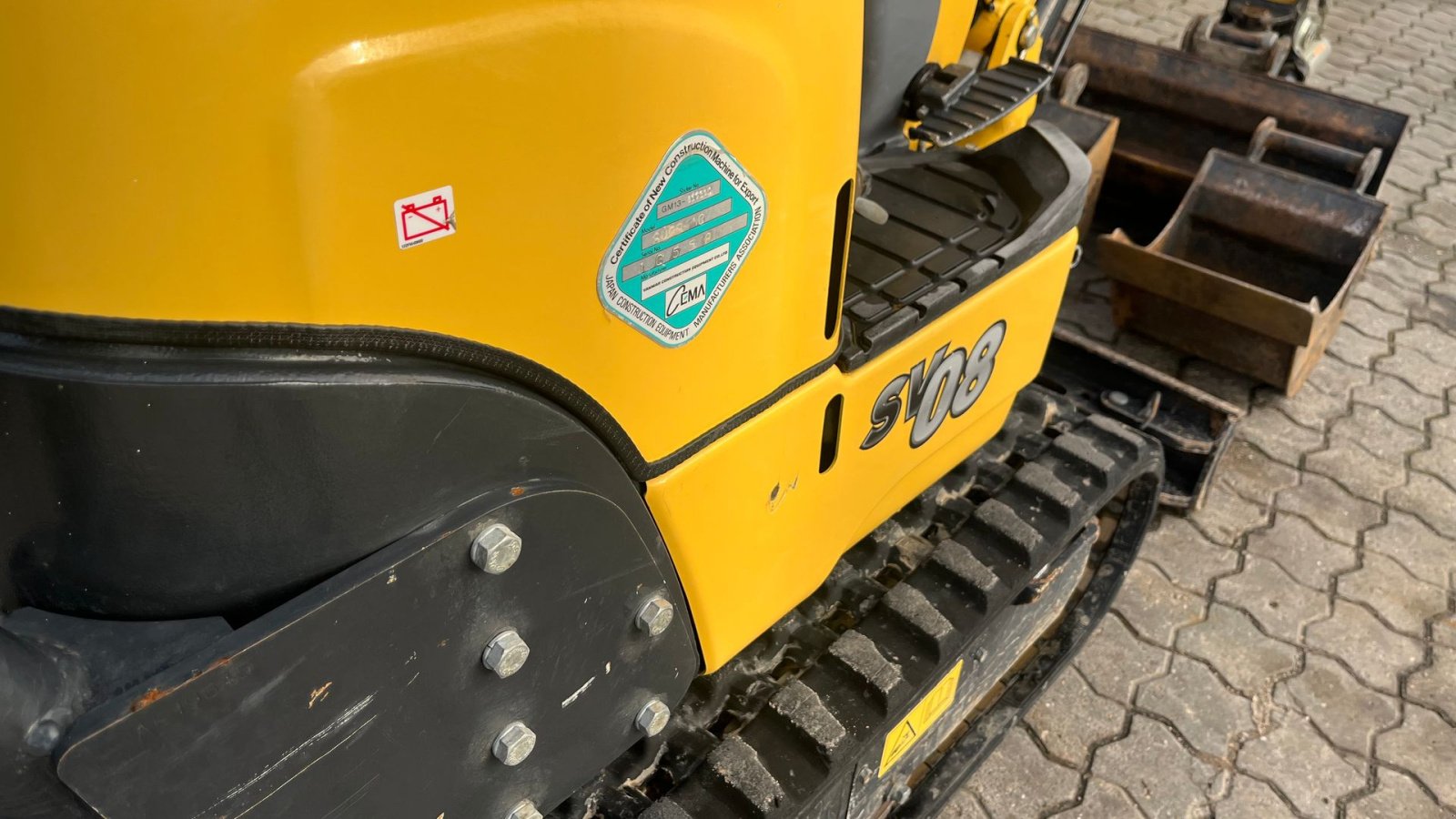 Bagger typu Yanmar SV08 Tiltman kun kørt 479t, Gebrauchtmaschine v Rønnede (Obrázek 10)