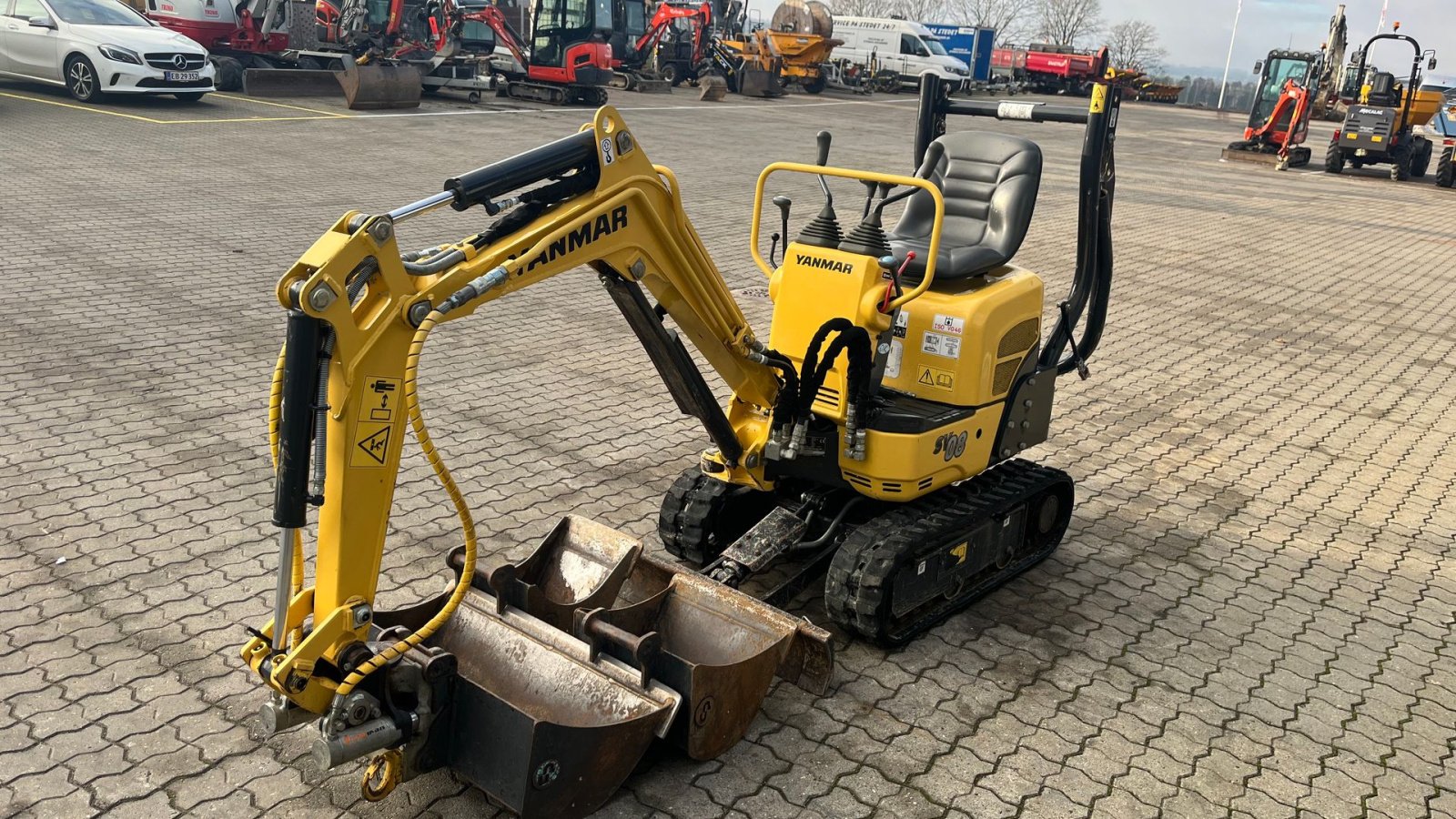 Bagger typu Yanmar SV08 Tiltman kun kørt 479t, Gebrauchtmaschine v Rønnede (Obrázek 4)