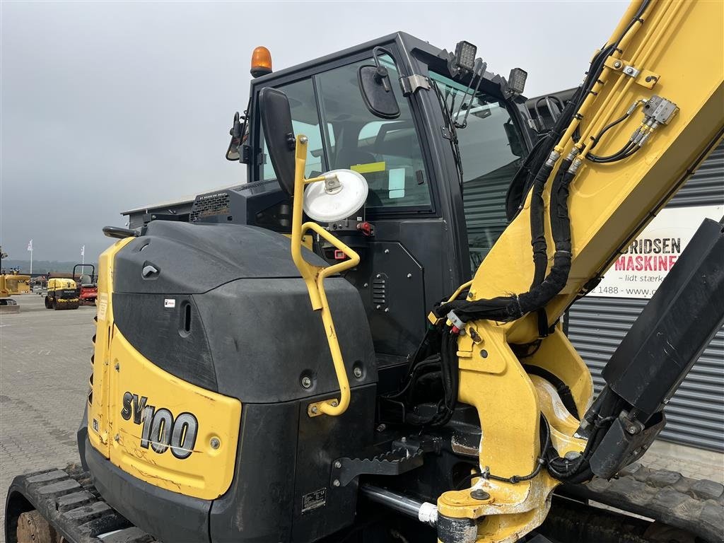 Bagger типа Yanmar SV100 2A Centralsmørring og hydraulisk hurtigskifte., Gebrauchtmaschine в Rønnede (Фотография 22)
