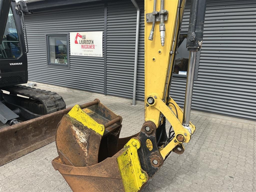 Bagger типа Yanmar SV100 2A Centralsmørring og hydraulisk hurtigskifte., Gebrauchtmaschine в Rønnede (Фотография 3)
