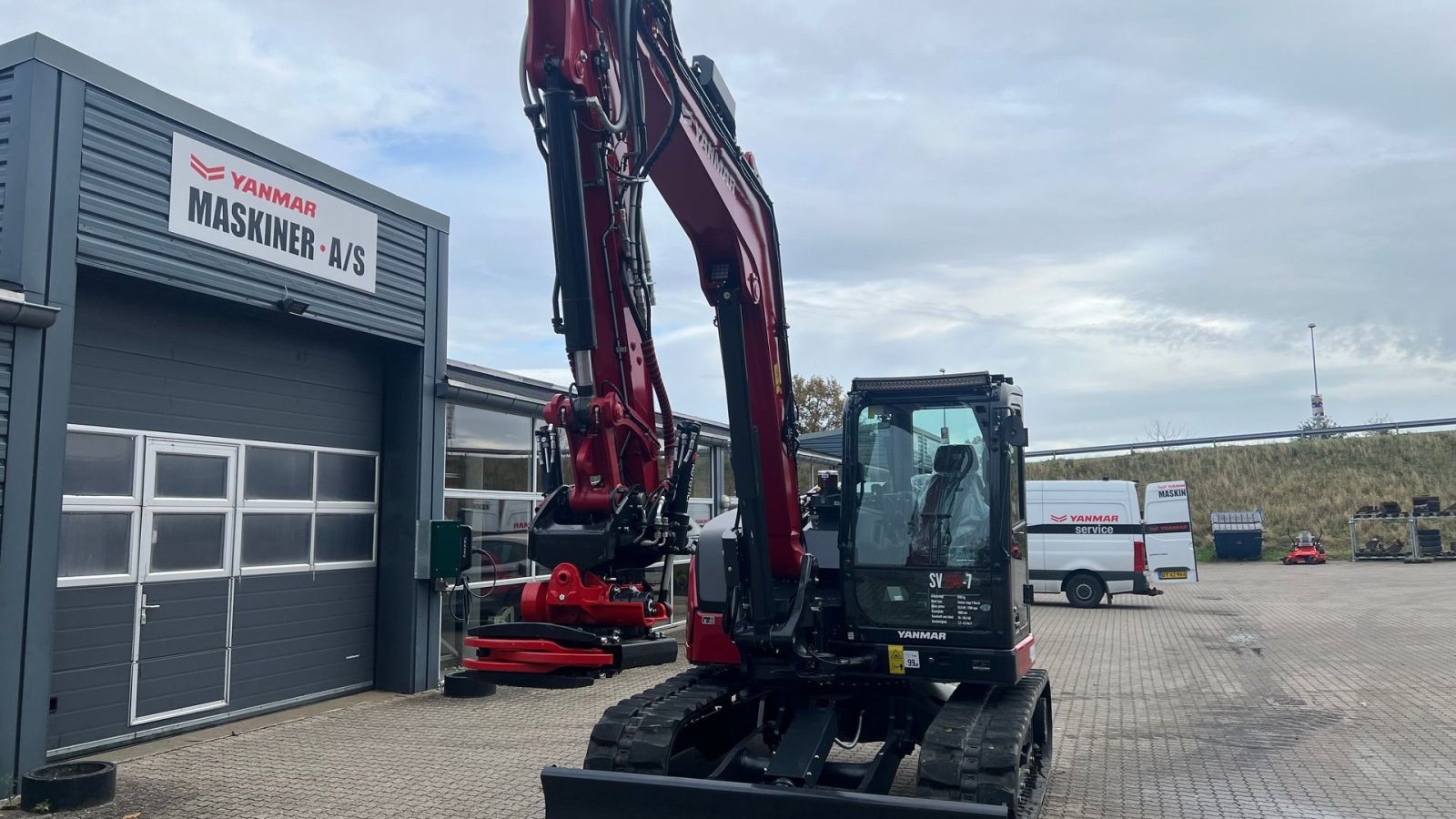 Bagger of the type Yanmar SV100-7, Gebrauchtmaschine in Slagelse (Picture 7)