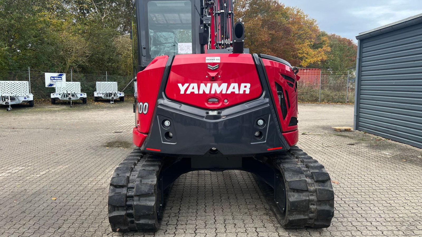Bagger of the type Yanmar SV100-7, Gebrauchtmaschine in Slagelse (Picture 2)