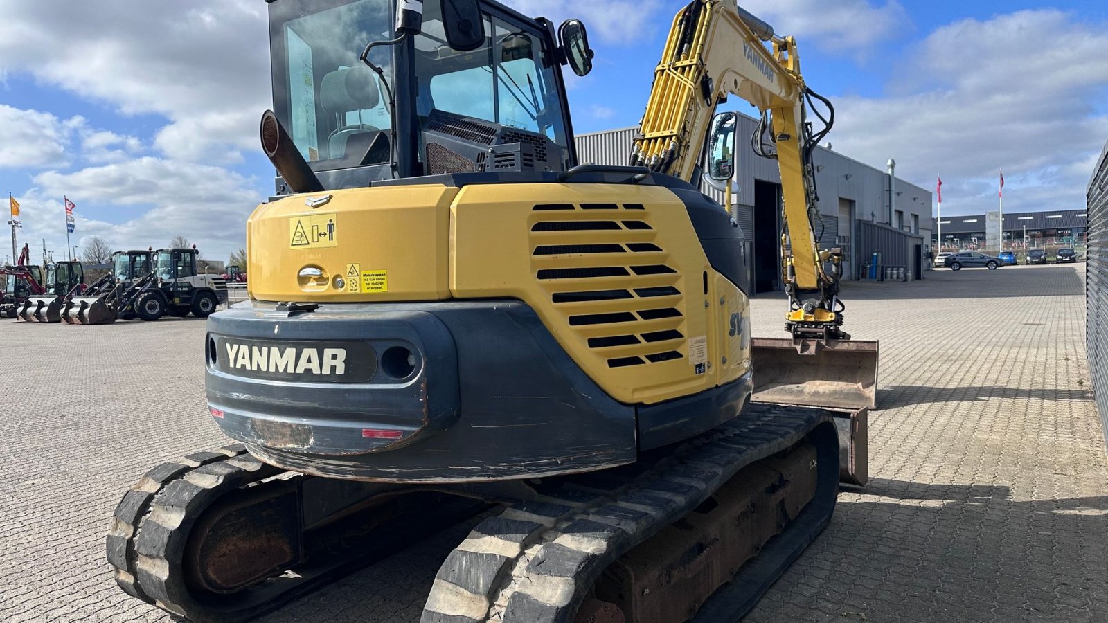 Bagger a típus Yanmar SV100, Gebrauchtmaschine ekkor: Horsens (Kép 4)
