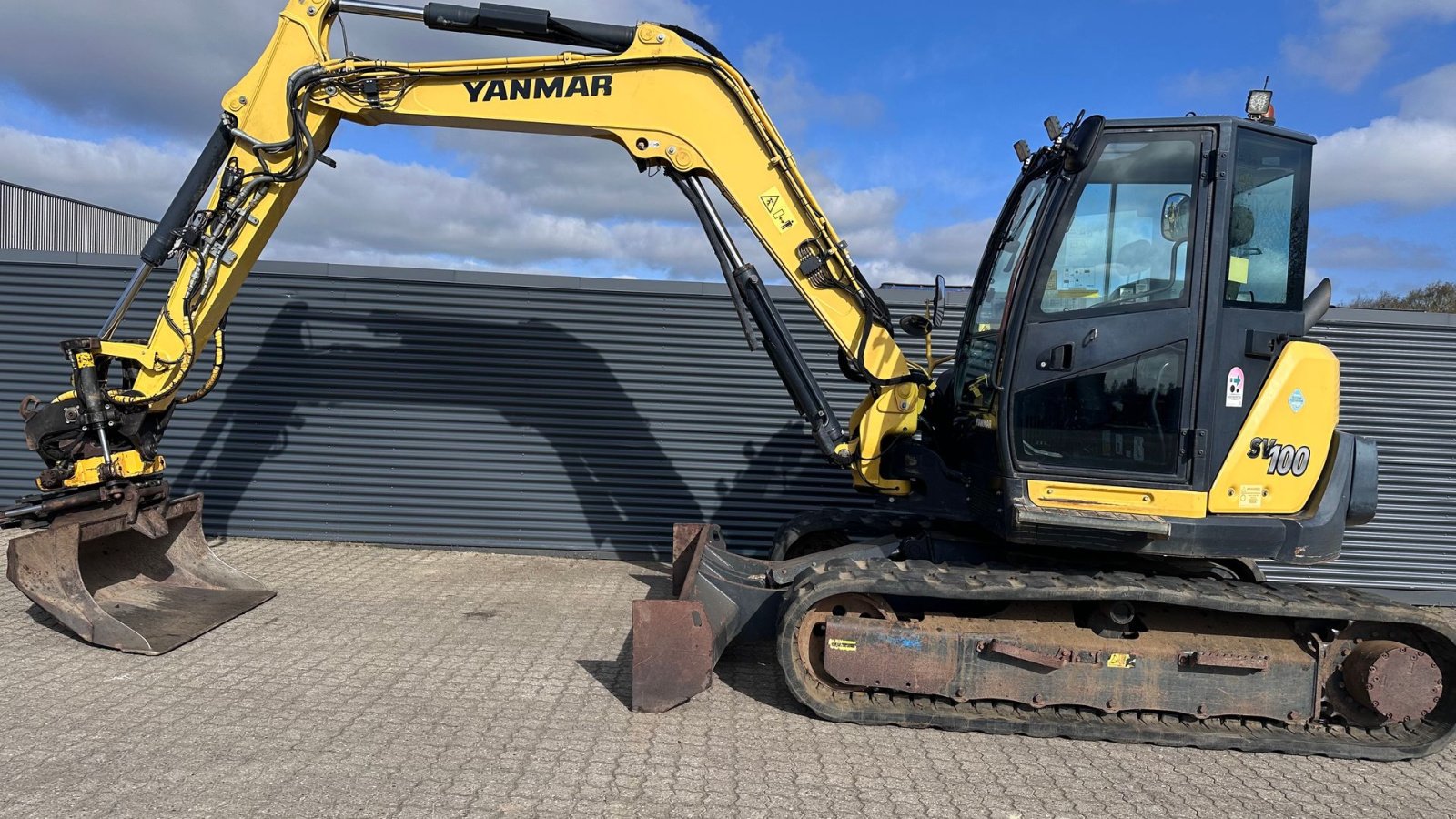 Bagger a típus Yanmar SV100, Gebrauchtmaschine ekkor: Horsens (Kép 1)