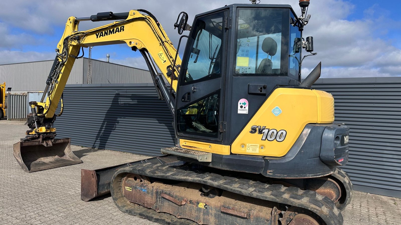 Bagger a típus Yanmar SV100, Gebrauchtmaschine ekkor: Horsens (Kép 3)