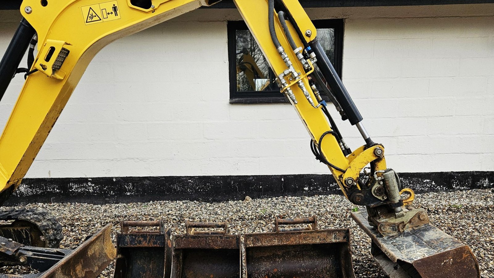 Bagger типа Yanmar SV17 / 2022 / 800 timer / tiltman & skovlsæt, Gebrauchtmaschine в Arden (Фотография 8)