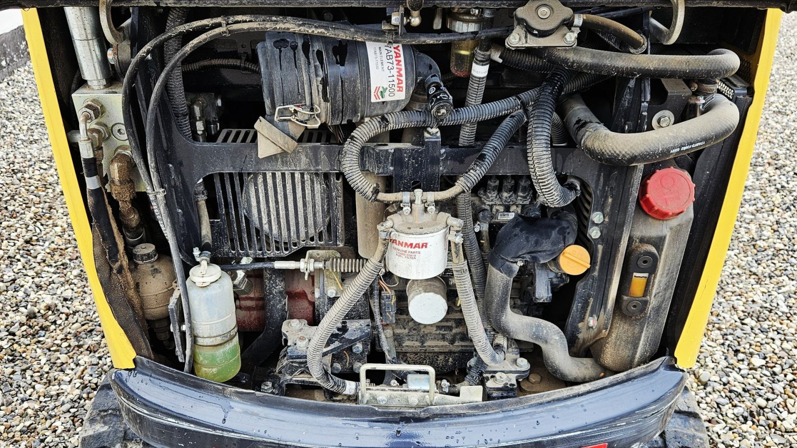 Bagger типа Yanmar SV17 / 2022 / 800 timer / tiltman & skovlsæt, Gebrauchtmaschine в Arden (Фотография 22)