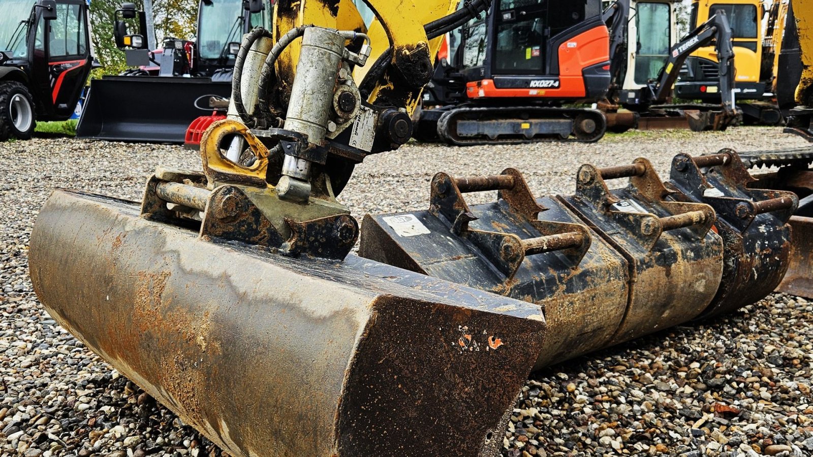Bagger типа Yanmar SV17 / 2022 / 800 timer / tiltman & skovlsæt, Gebrauchtmaschine в Arden (Фотография 9)