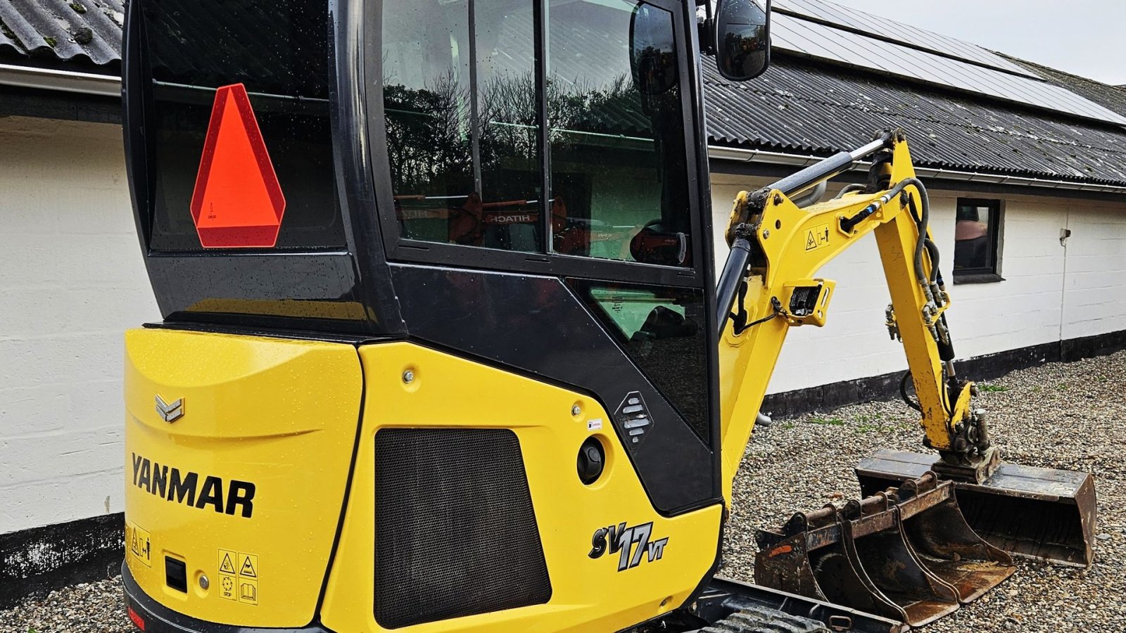 Bagger типа Yanmar SV17 / 2022 / 800 timer / tiltman & skovlsæt, Gebrauchtmaschine в Arden (Фотография 7)