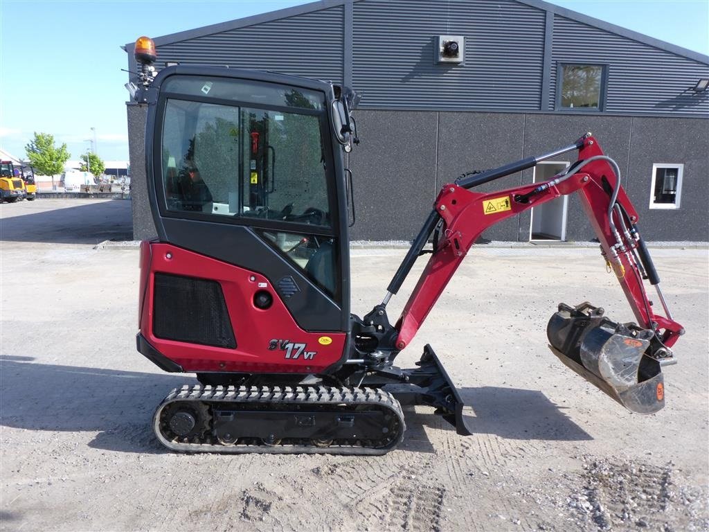 Bagger des Typs Yanmar SV17 med tiltmanfæste, Gebrauchtmaschine in Nørresundby (Bild 4)