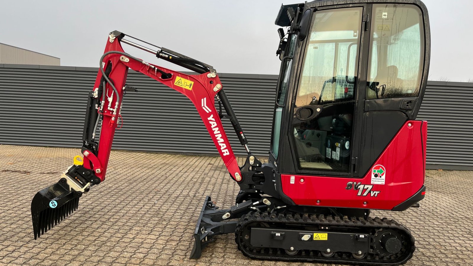 Bagger typu Yanmar SV17vt, Gebrauchtmaschine v Horsens (Obrázek 1)