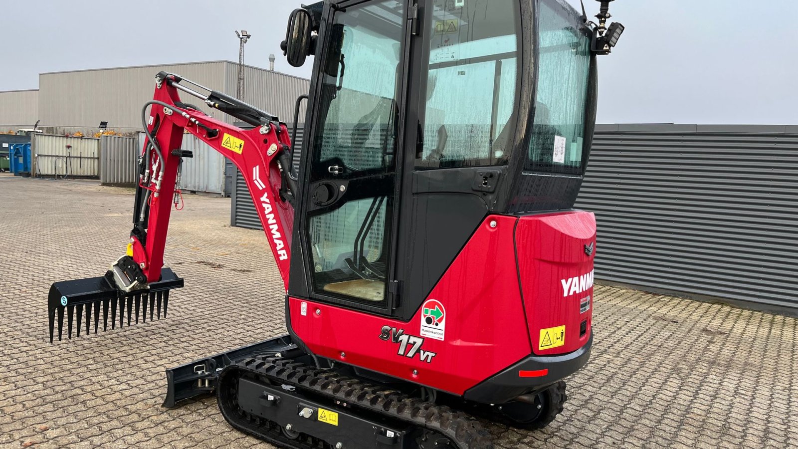 Bagger typu Yanmar SV17vt, Gebrauchtmaschine v Horsens (Obrázek 2)