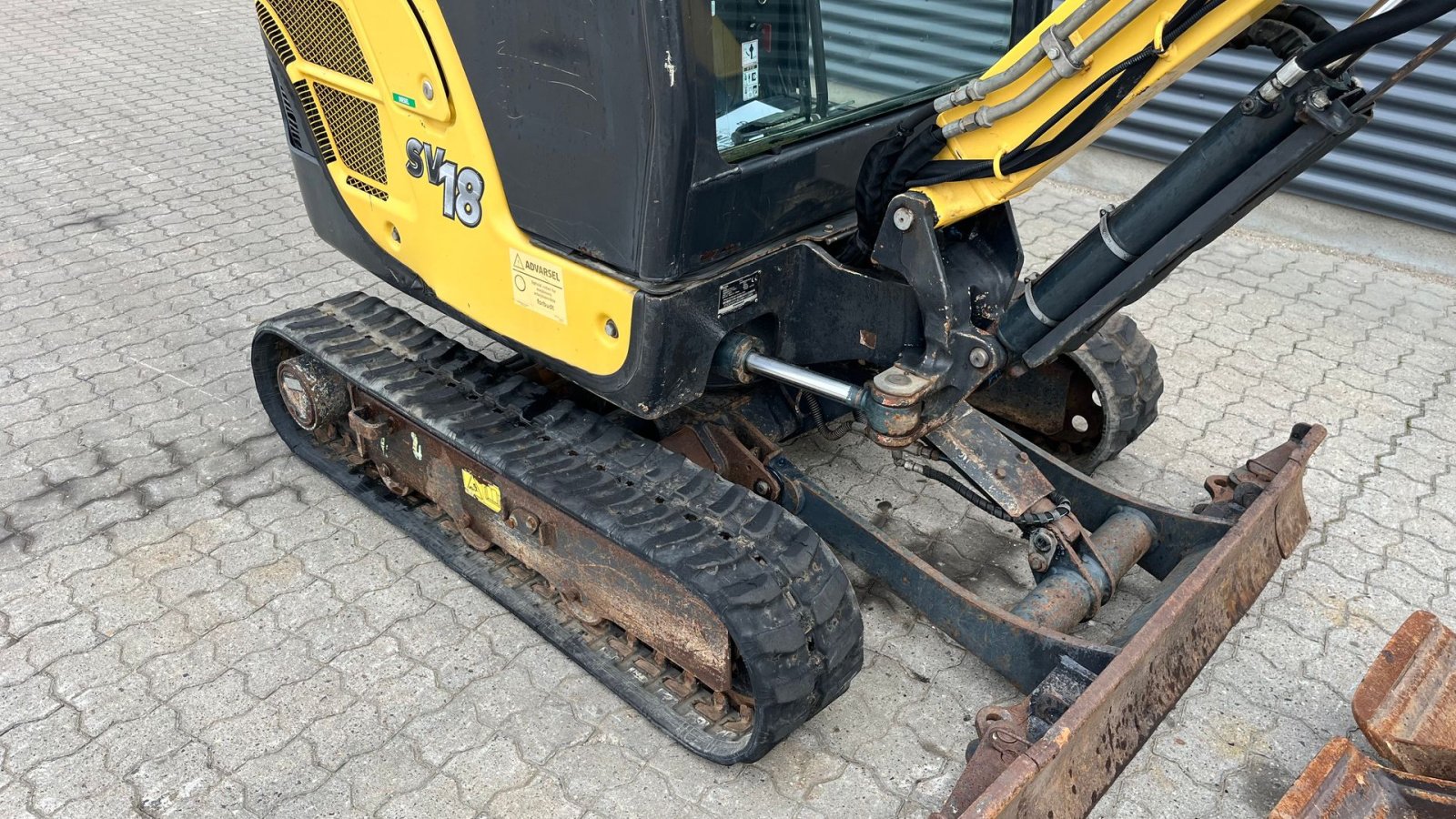 Bagger typu Yanmar SV18 Hurtigskifte +3skovle, Gebrauchtmaschine v Rønnede (Obrázek 16)