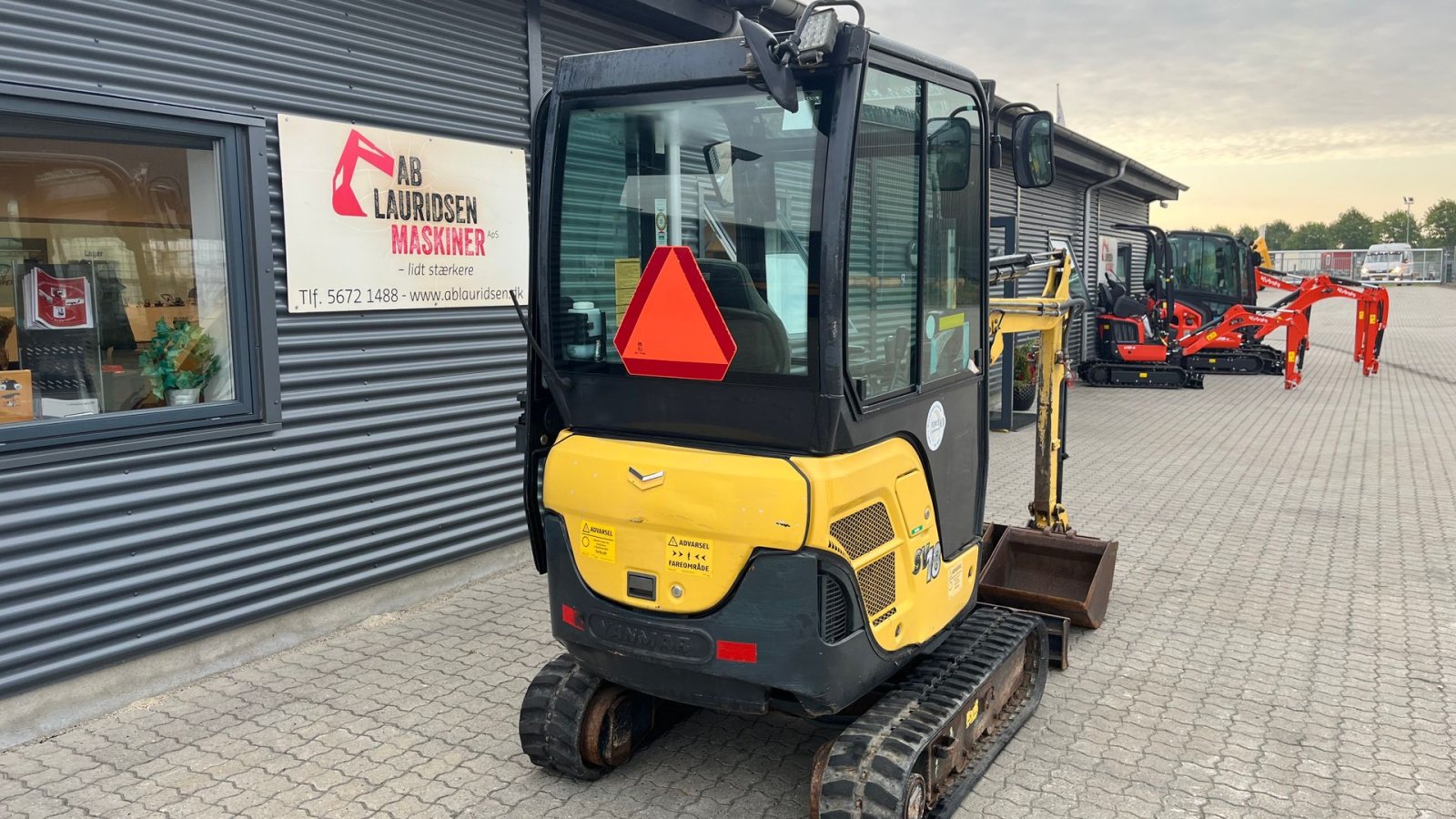 Bagger typu Yanmar SV18 Hurtigskifte +3skovle, Gebrauchtmaschine v Rønnede (Obrázek 13)