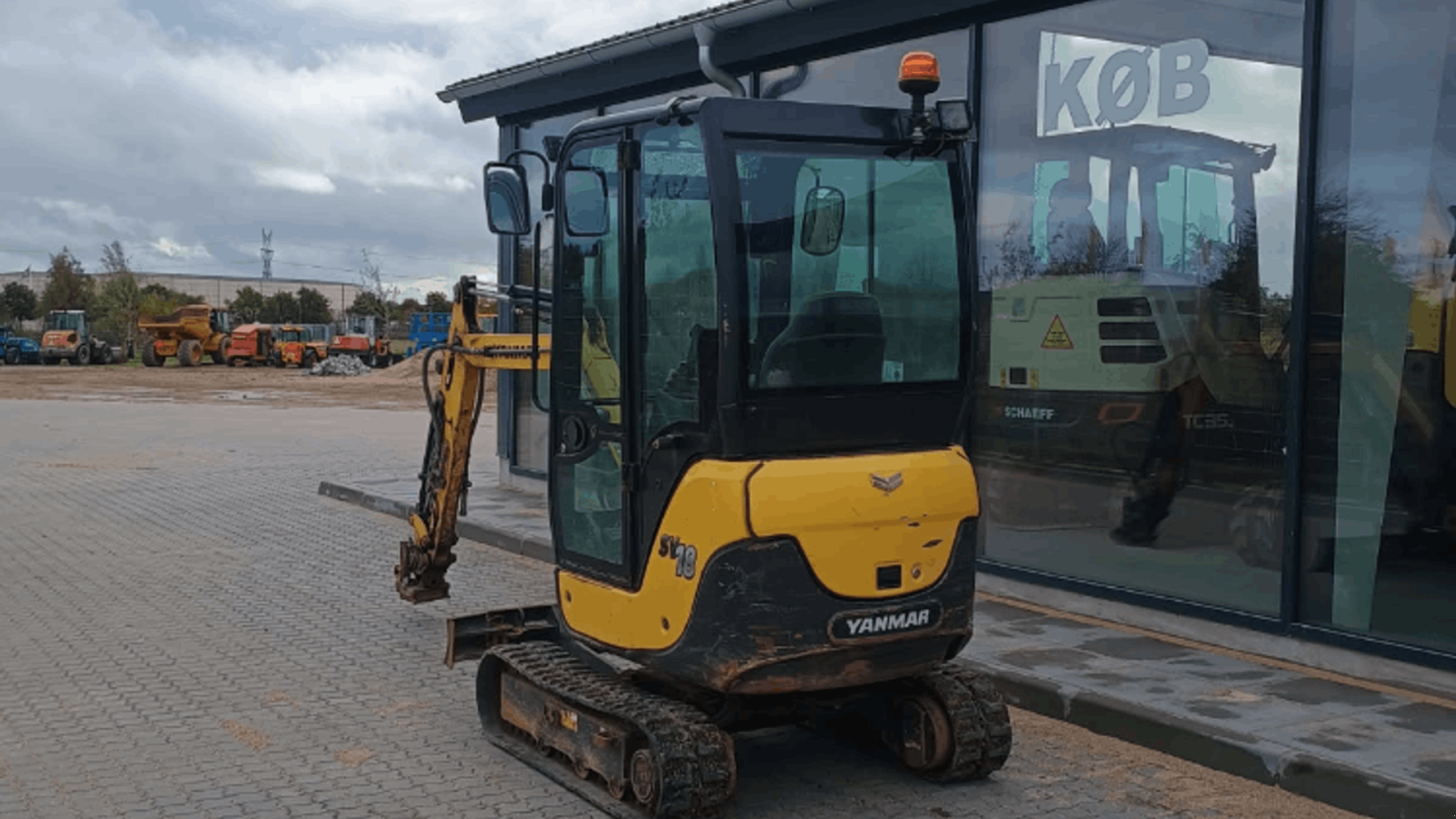Bagger of the type Yanmar SV18 Yanmar SV18, Gebrauchtmaschine in Horsens (Picture 3)