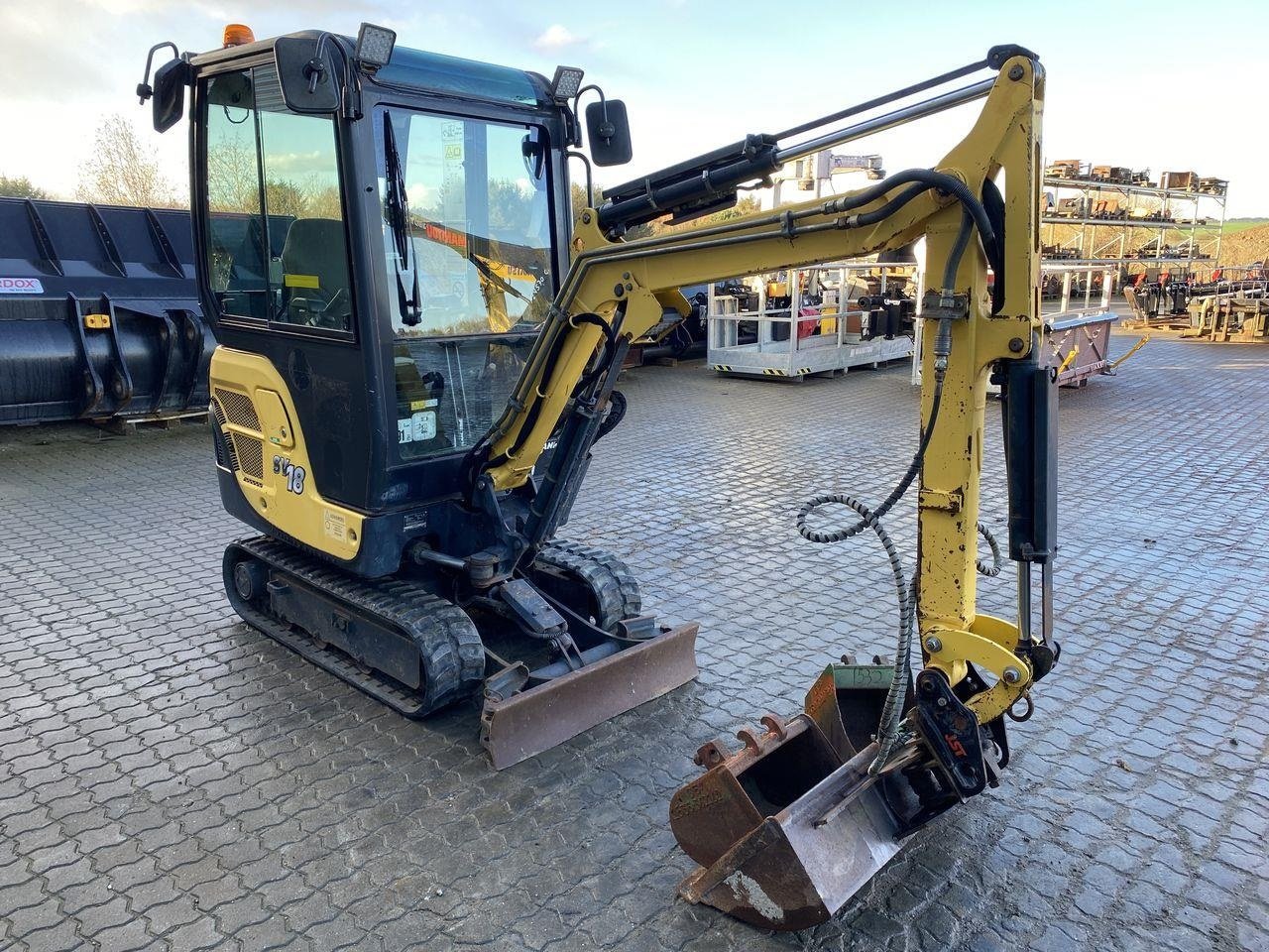 Bagger typu Yanmar SV18, Gebrauchtmaschine v Skive (Obrázek 5)