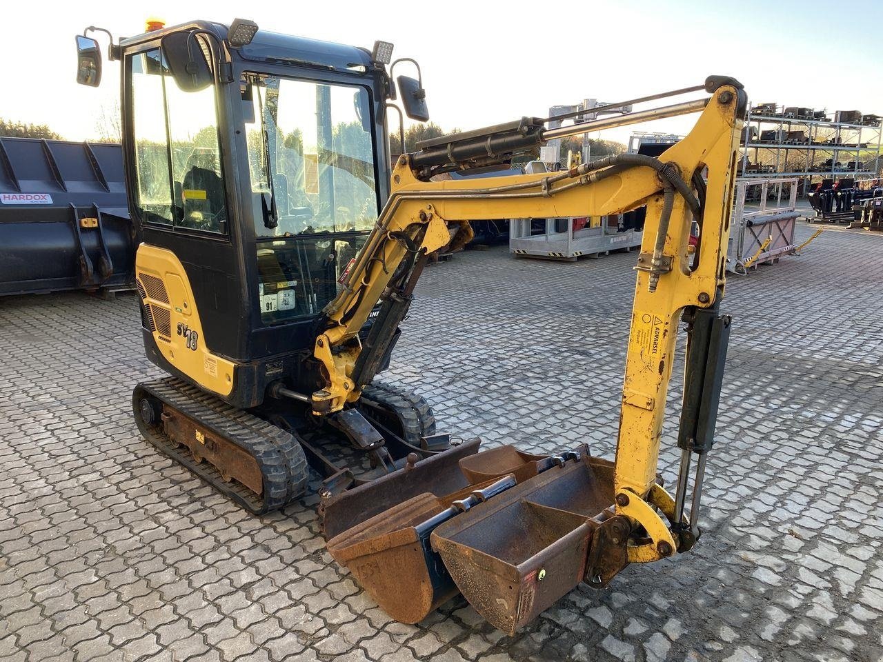 Bagger от тип Yanmar SV18, Gebrauchtmaschine в Skive (Снимка 3)