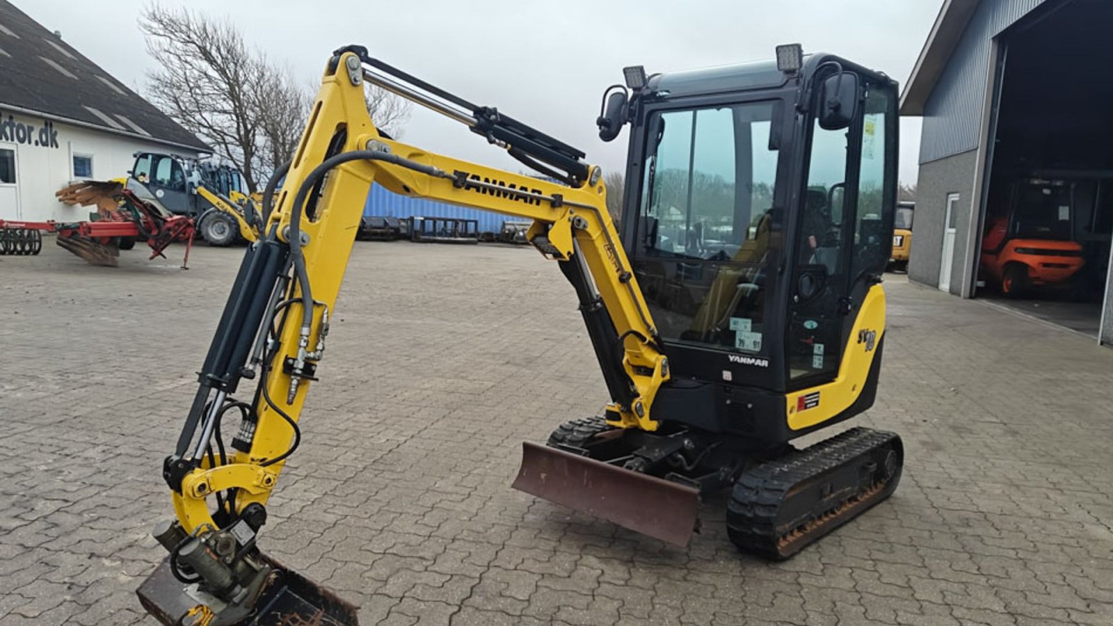 Bagger του τύπου Yanmar SV18, Gebrauchtmaschine σε Vrå (Φωτογραφία 9)