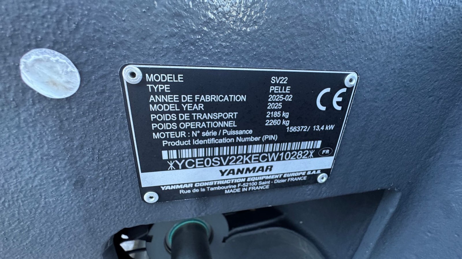 Bagger typu Yanmar SV22 UBRUGT!, Gebrauchtmaschine v Nørager (Obrázek 21)