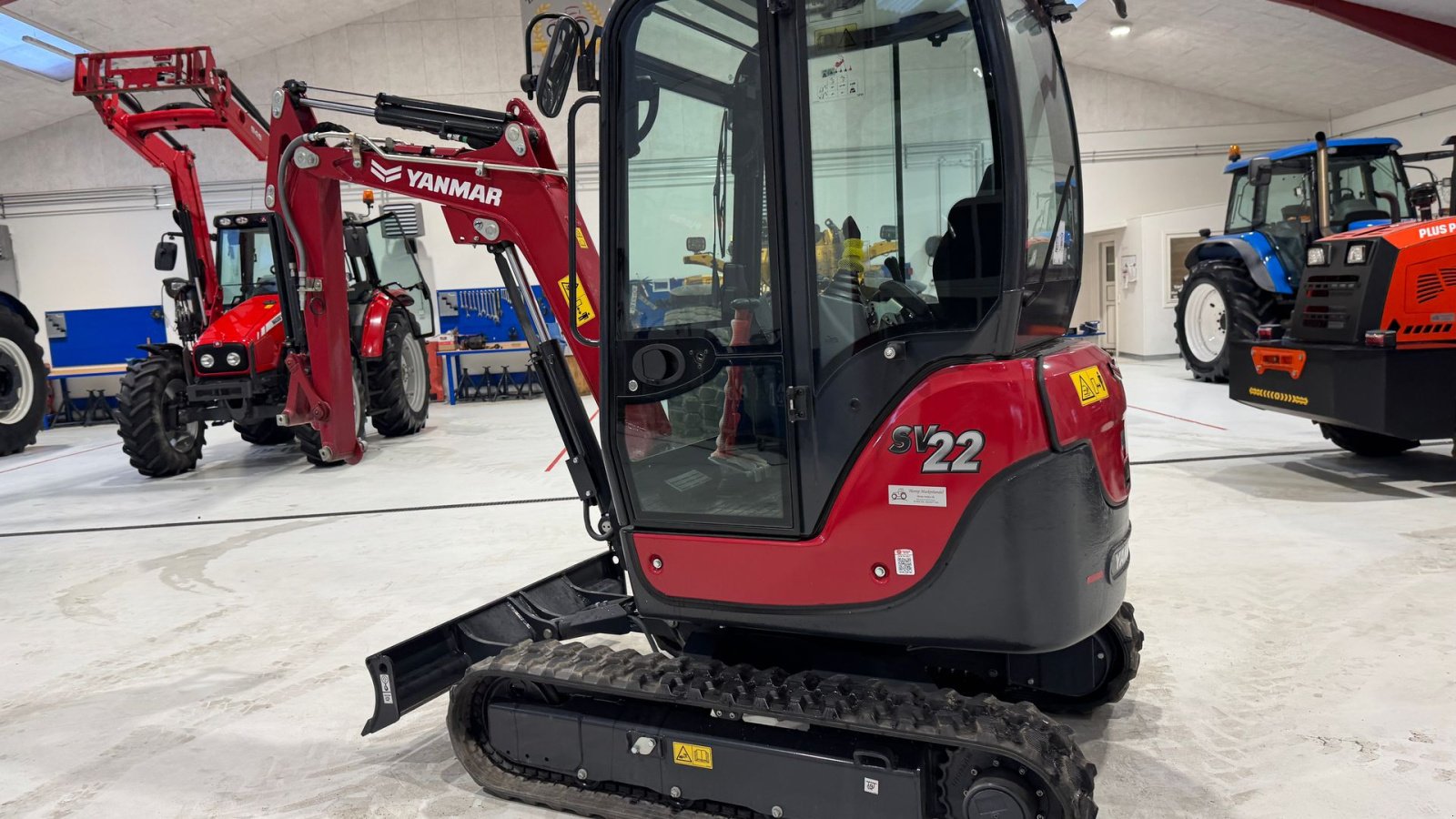 Bagger des Typs Yanmar SV22 UBRUGT!, Gebrauchtmaschine in Nørager (Bild 4)