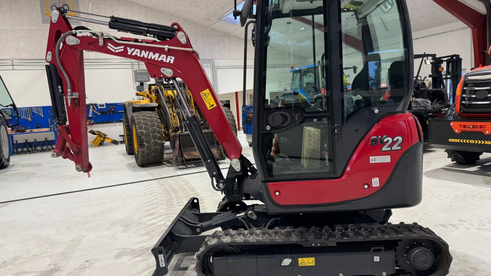 Bagger des Typs Yanmar SV22 UBRUGT!, Gebrauchtmaschine in Nørager (Bild 3)