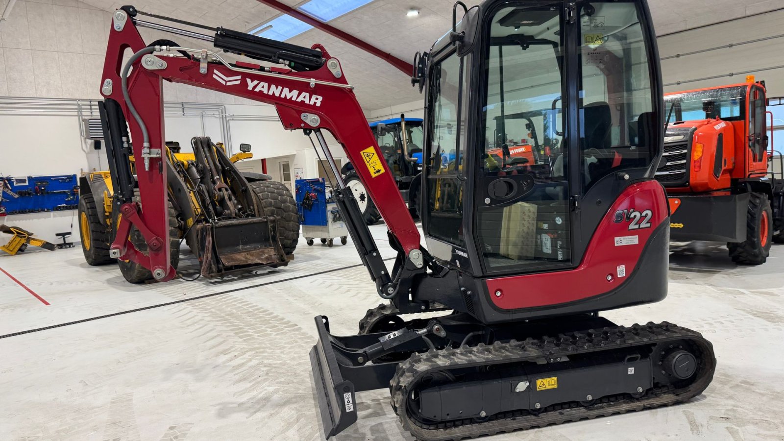 Bagger des Typs Yanmar SV22 UBRUGT!, Gebrauchtmaschine in Nørager (Bild 2)