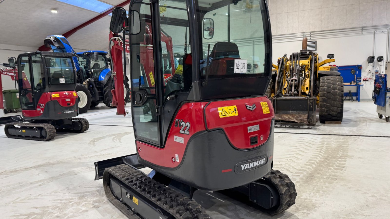 Bagger des Typs Yanmar SV22 UBRUGT!, Gebrauchtmaschine in Nørager (Bild 5)