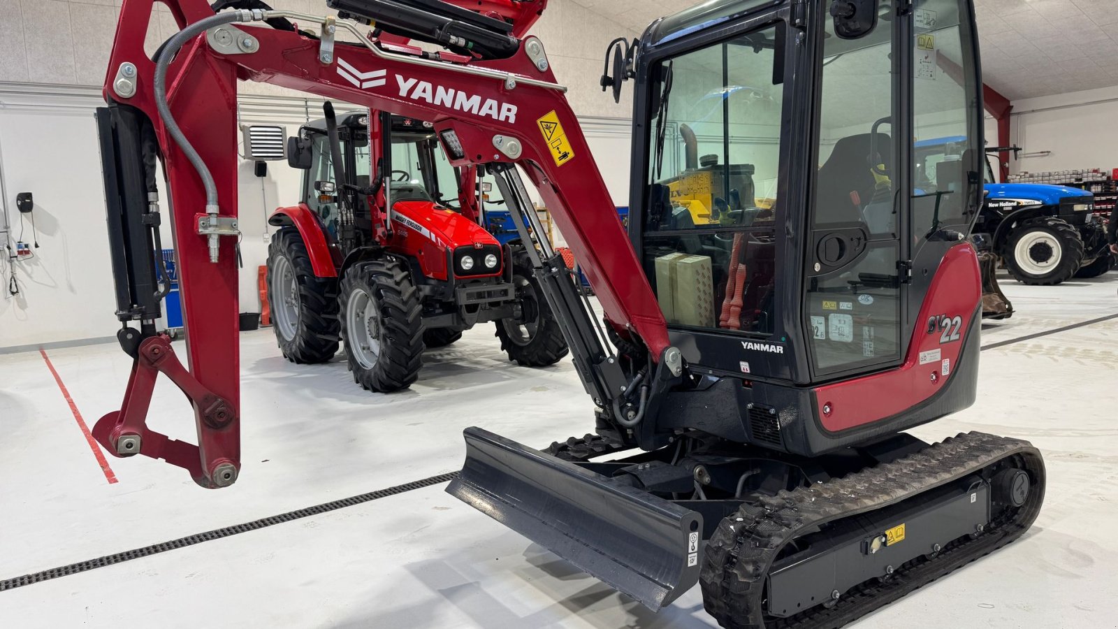 Bagger des Typs Yanmar SV22 UBRUGT!, Gebrauchtmaschine in Nørager (Bild 1)