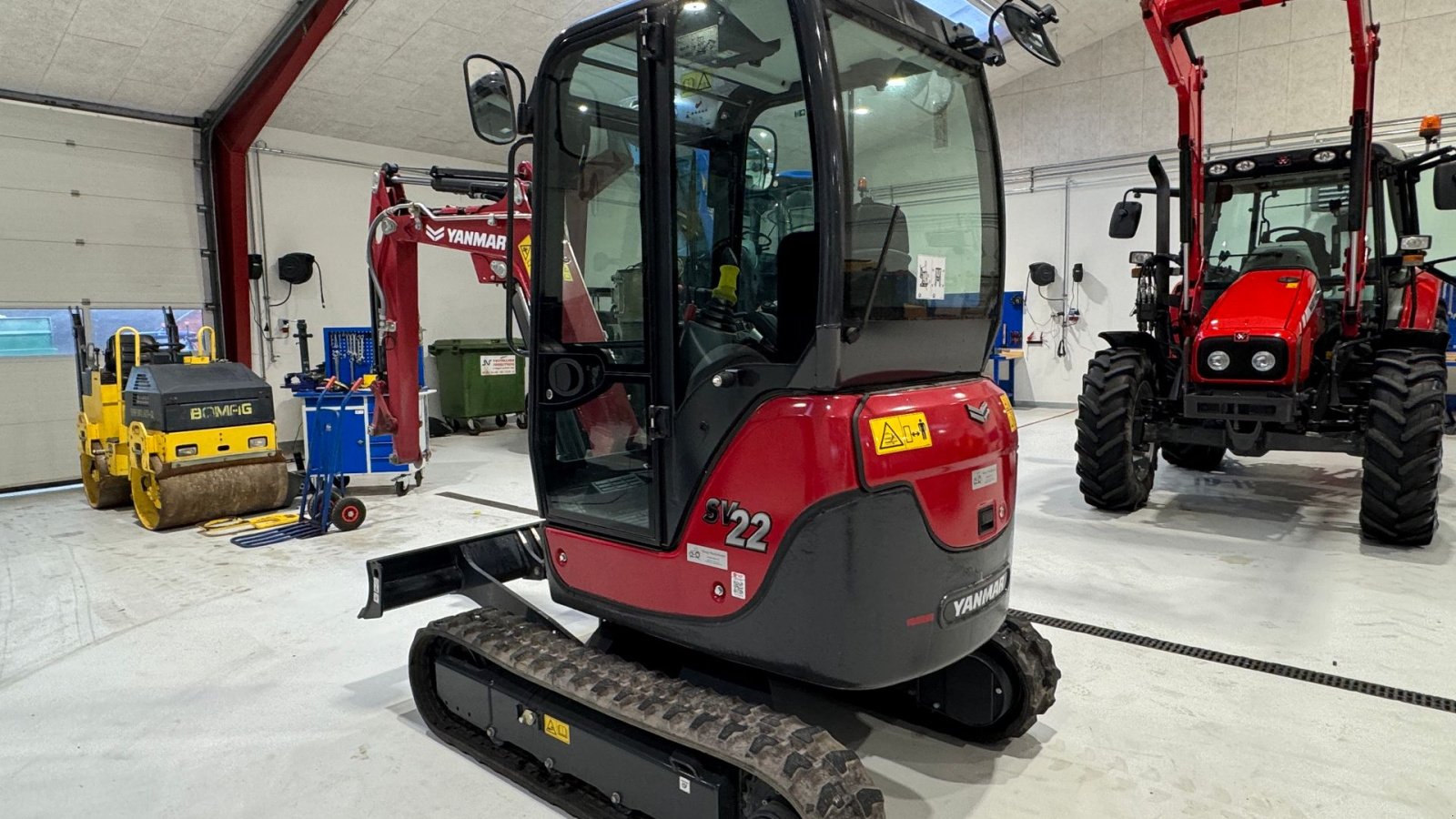 Bagger des Typs Yanmar SV22 UBRUGT!, Gebrauchtmaschine in Nørager (Bild 4)
