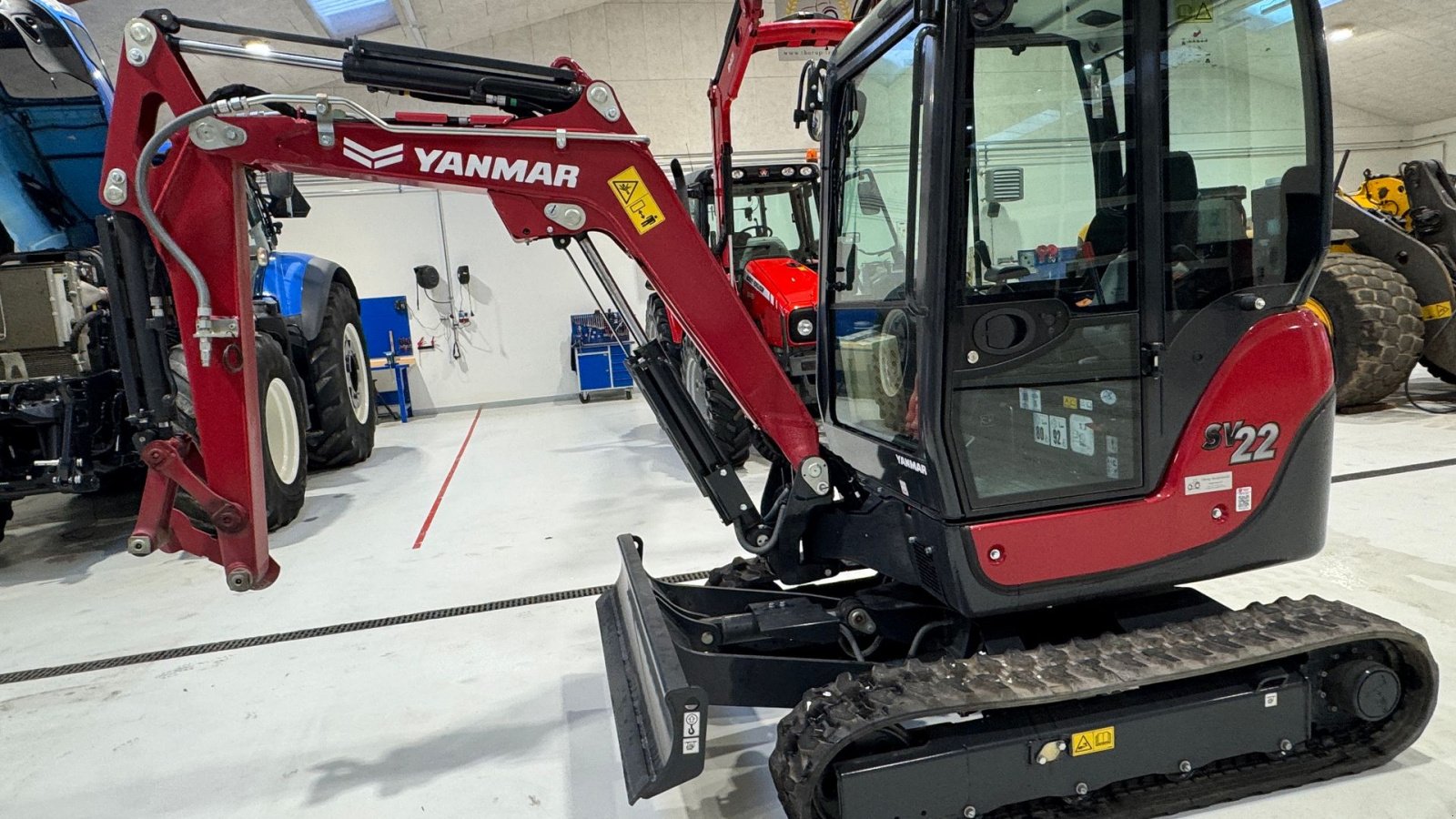 Bagger des Typs Yanmar SV22 UBRUGT!, Gebrauchtmaschine in Nørager (Bild 2)