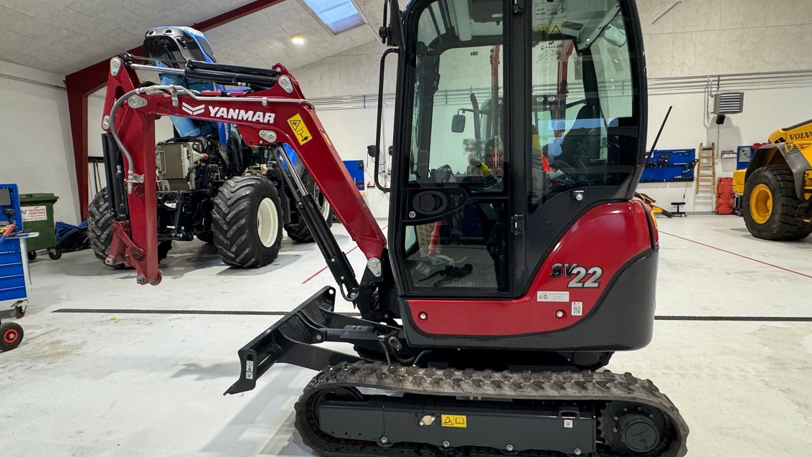 Bagger des Typs Yanmar SV22 UBRUGT!, Gebrauchtmaschine in Nørager (Bild 3)