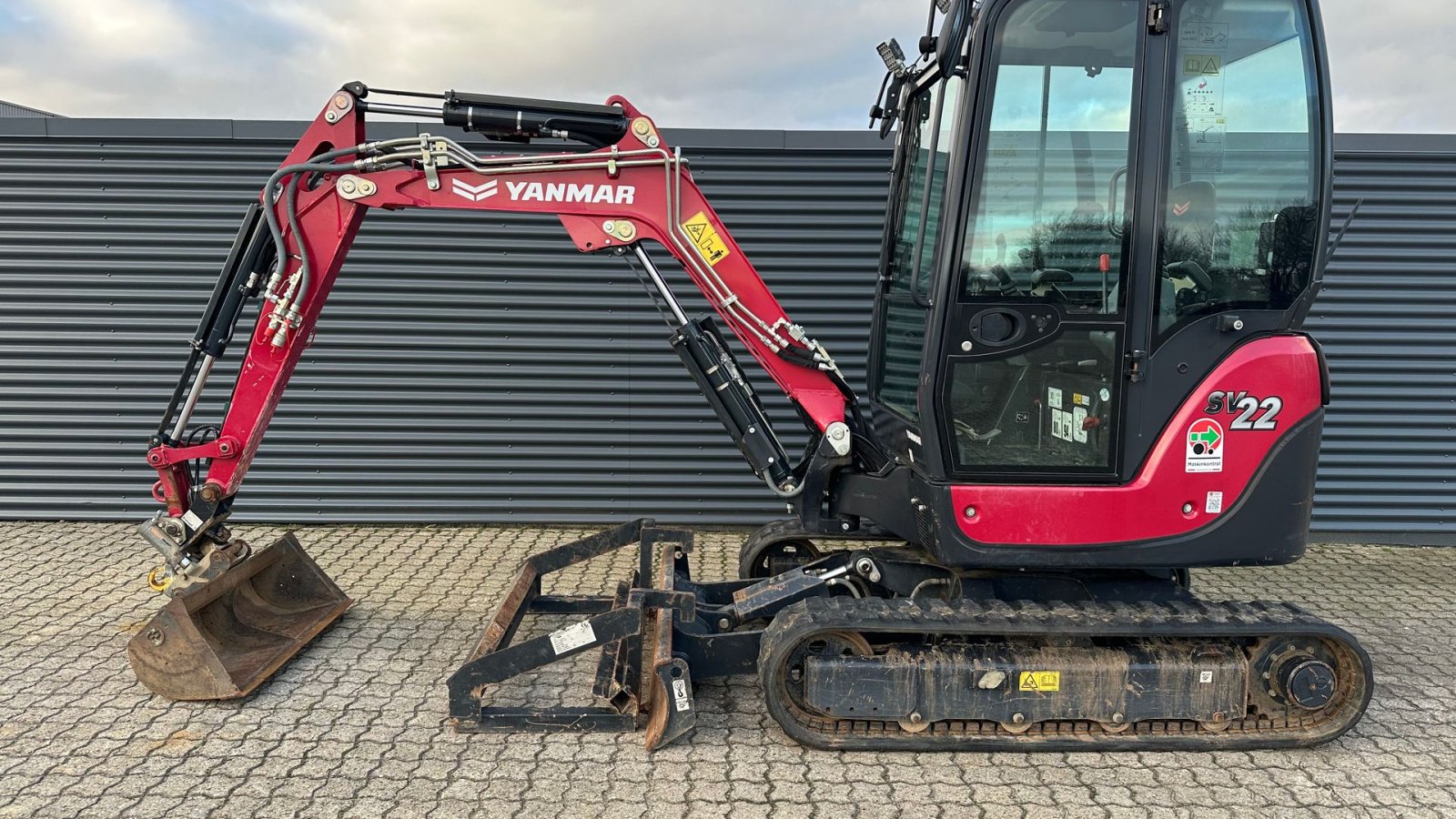 Bagger del tipo Yanmar SV22, Gebrauchtmaschine en Horsens (Imagen 1)