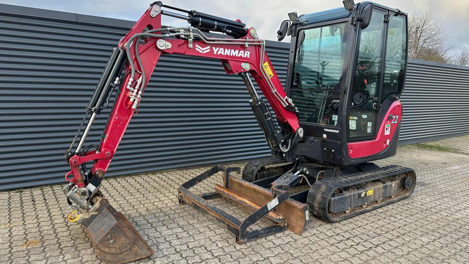 Bagger del tipo Yanmar SV22, Gebrauchtmaschine en Horsens (Imagen 2)