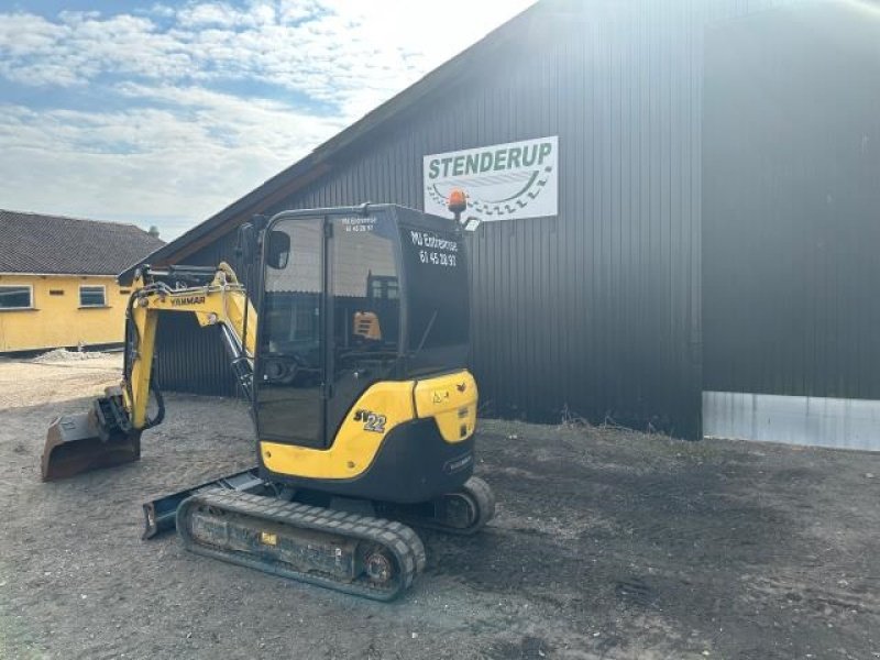 Bagger Türe ait Yanmar SV22, Gebrauchtmaschine içinde Rødding (resim 3)