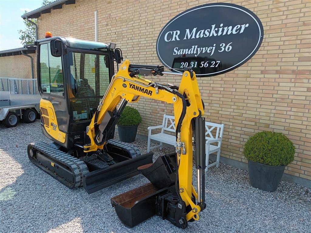 Bagger des Typs Yanmar SV22, Gebrauchtmaschine in Fårevejle (Bild 1)