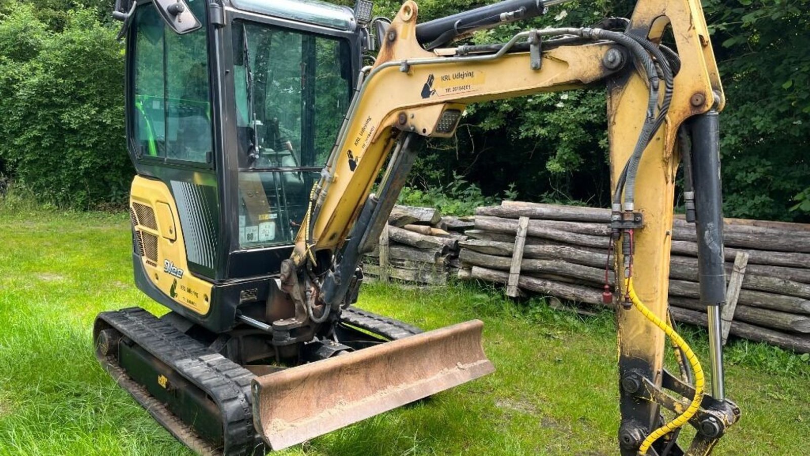 Bagger van het type Yanmar SV22, Gebrauchtmaschine in Rødovre (Foto 4)