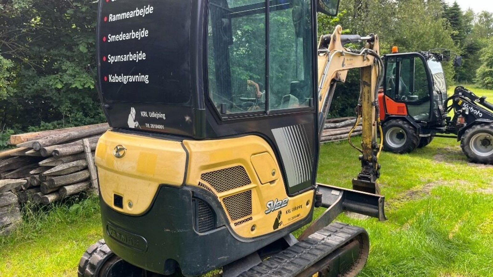 Bagger van het type Yanmar SV22, Gebrauchtmaschine in Rødovre (Foto 5)