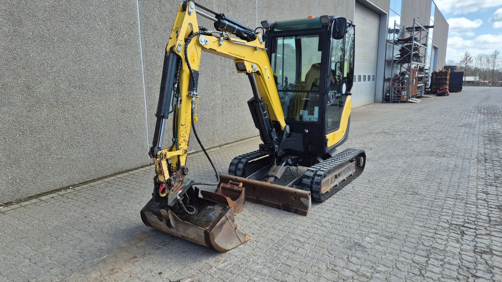 Bagger от тип Yanmar SV22, Gebrauchtmaschine в Randers (Снимка 4)