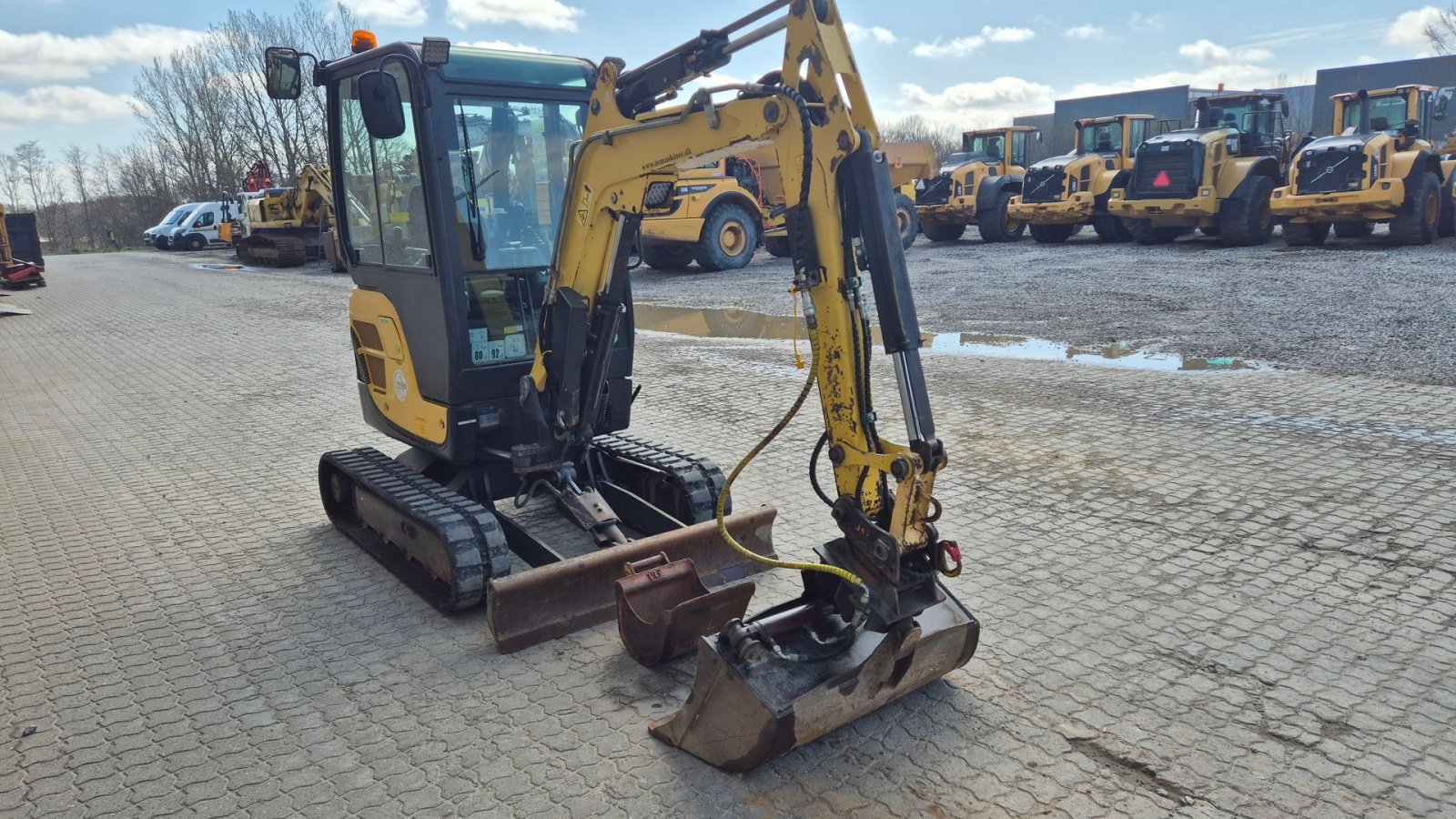 Bagger от тип Yanmar SV22, Gebrauchtmaschine в Randers (Снимка 5)
