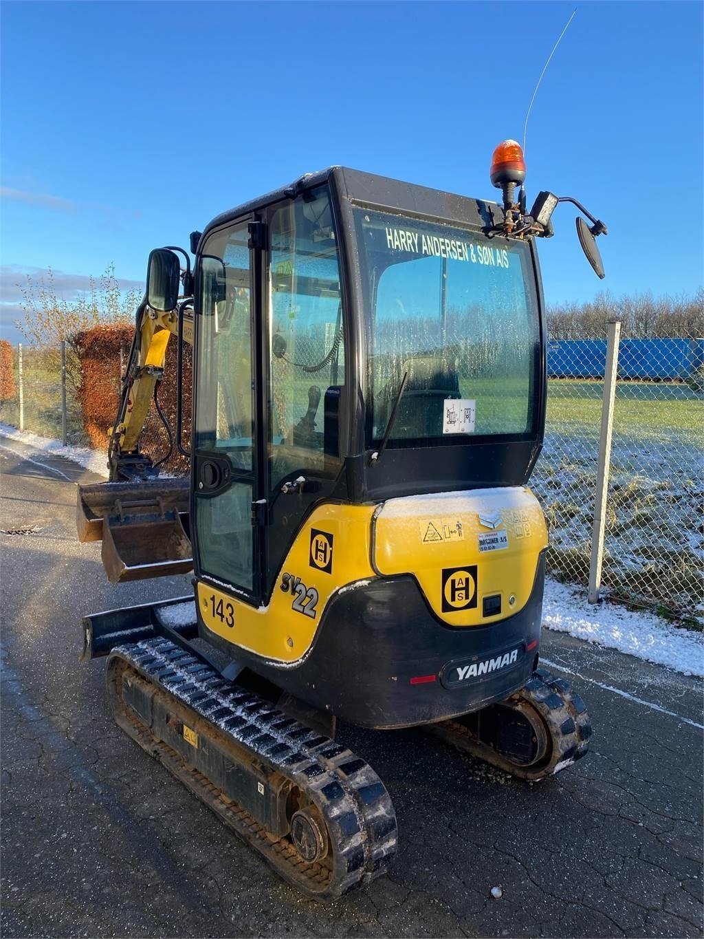 Bagger a típus Yanmar SV22, Gebrauchtmaschine ekkor: Vojens (Kép 5)