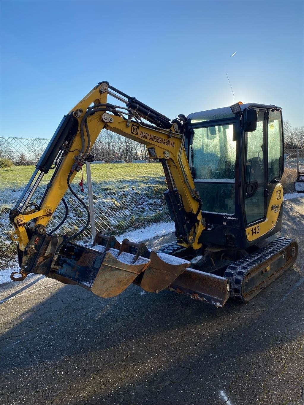 Bagger a típus Yanmar SV22, Gebrauchtmaschine ekkor: Vojens (Kép 2)