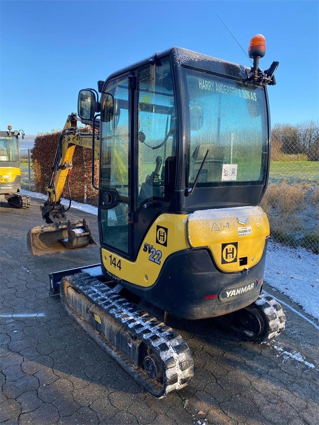 Bagger typu Yanmar SV22, Gebrauchtmaschine v Vojens (Obrázek 5)