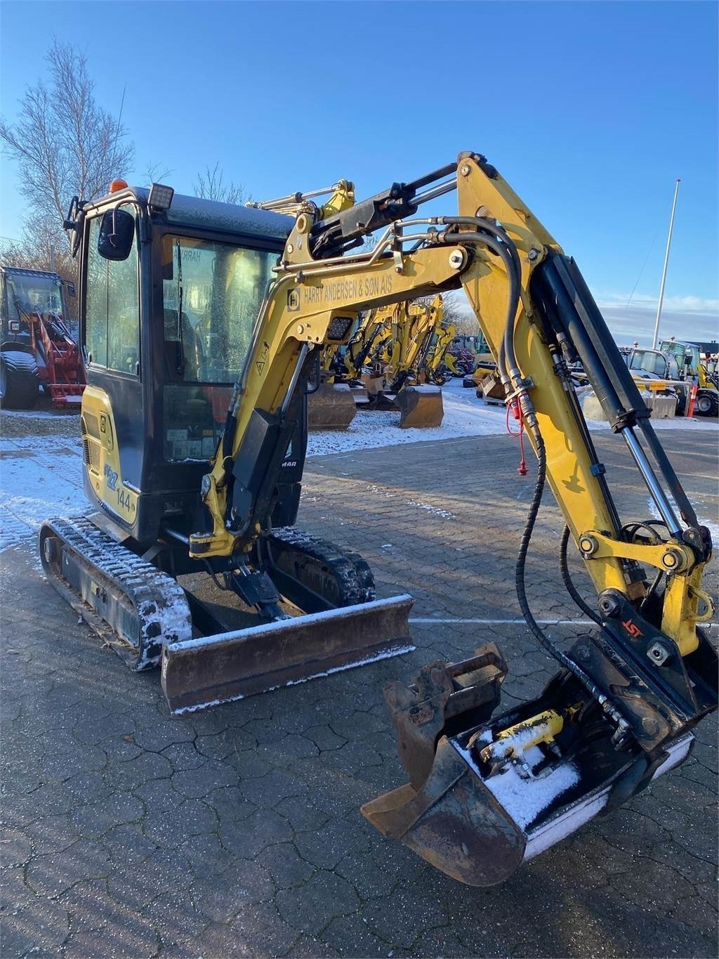 Bagger typu Yanmar SV22, Gebrauchtmaschine v Vojens (Obrázek 3)