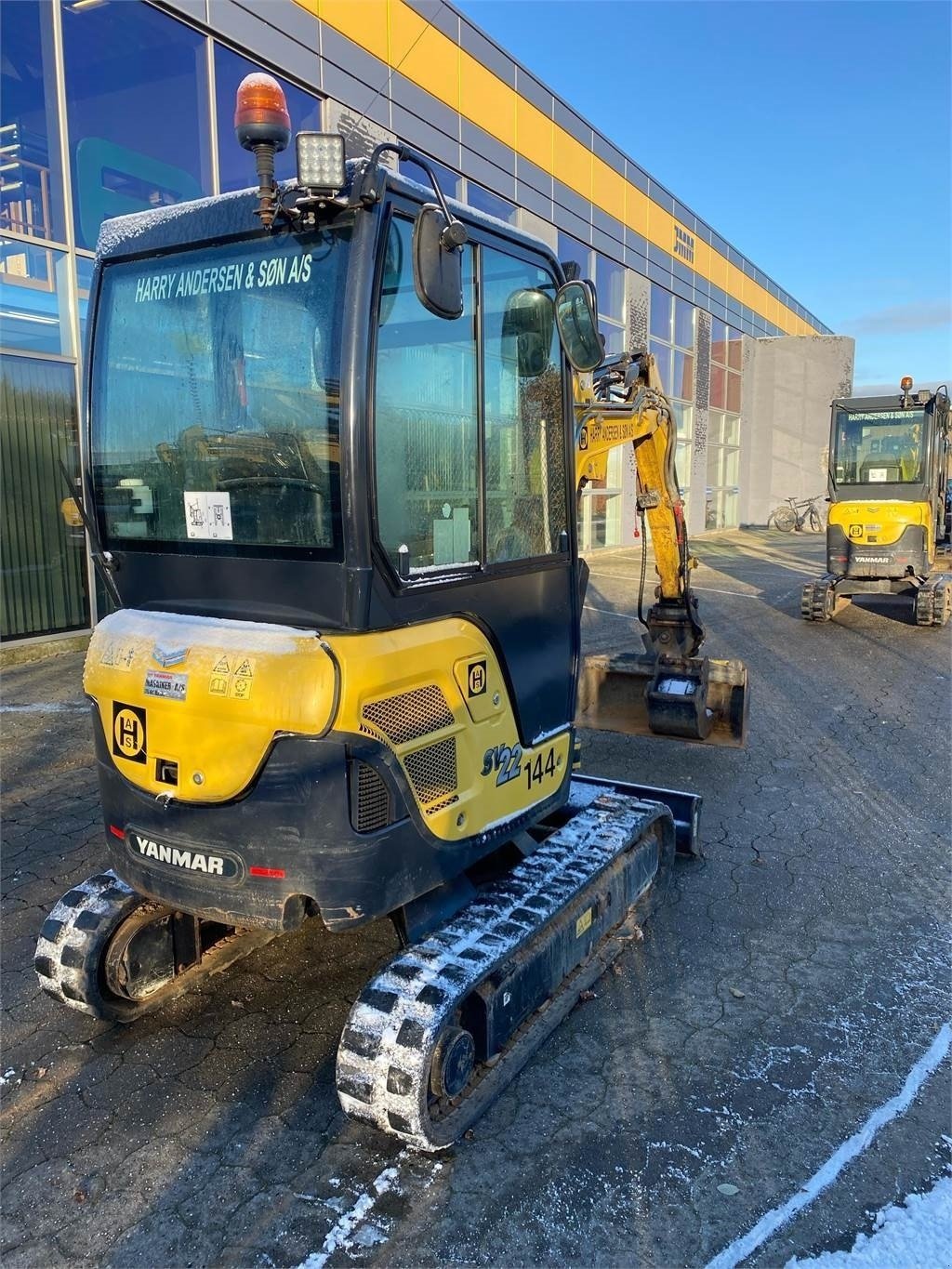 Bagger typu Yanmar SV22, Gebrauchtmaschine v Vojens (Obrázek 4)