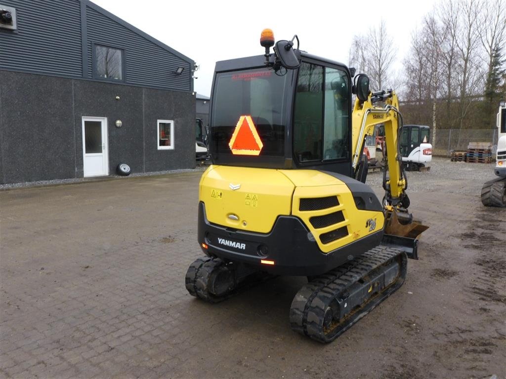 Bagger des Typs Yanmar SV26 engcon rotortilt, Gebrauchtmaschine in Nørresundby (Bild 5)