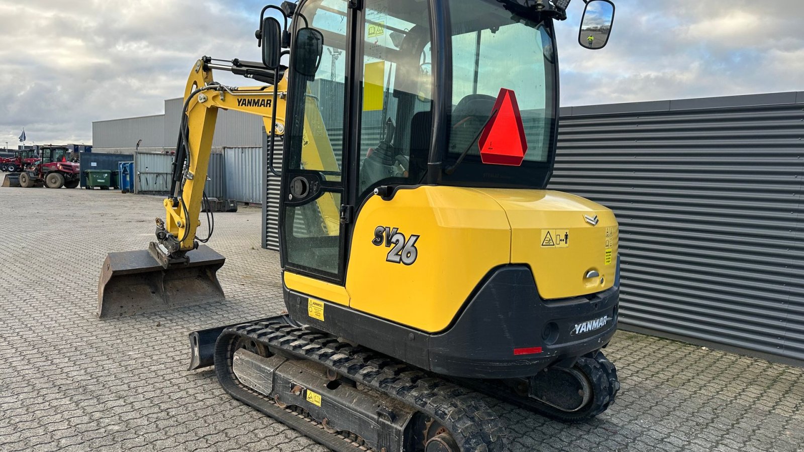 Bagger del tipo Yanmar SV26, Gebrauchtmaschine en Horsens (Imagen 3)